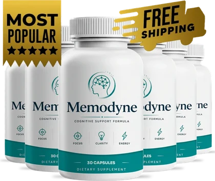 Six Memodyne bottles